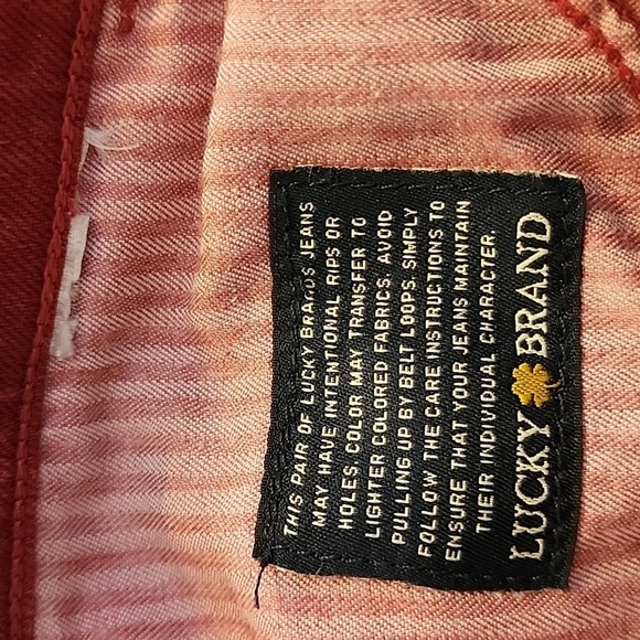 NEW Lucky Brand Sofia Skinny Ankle Velvet Cherry Jeans Winter Denim Bohemian - Picture 4 of 16